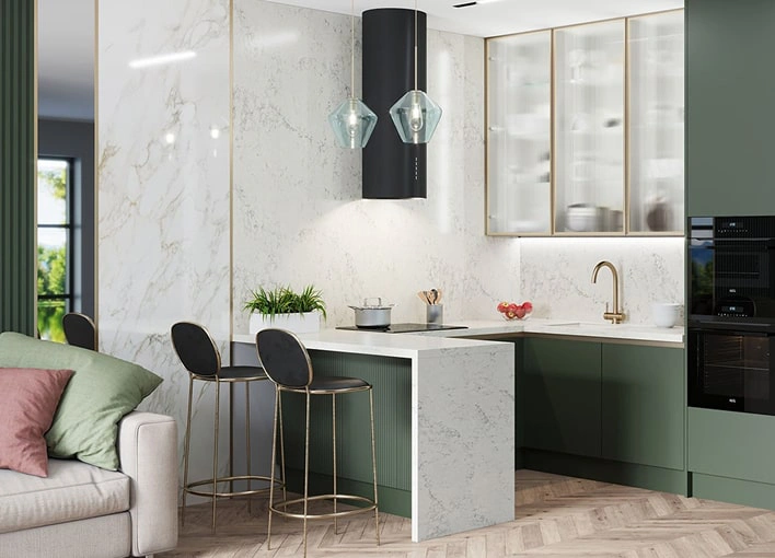 Кухни с островом